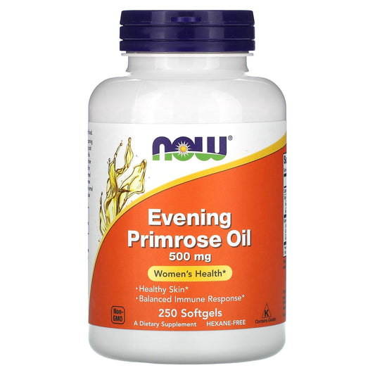 NOW Foods-Evening Primrose Oil-500 mg-250 Softgels