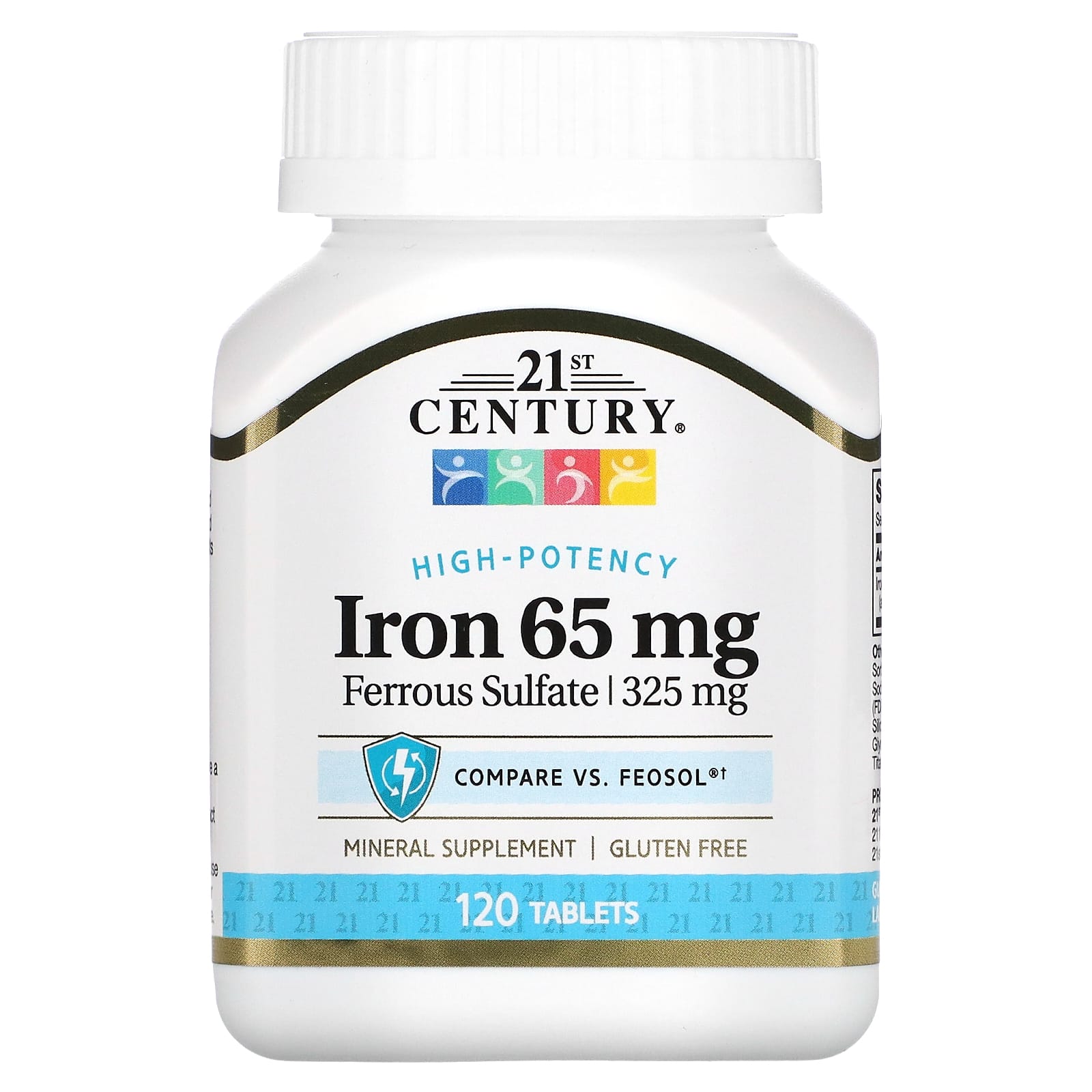 21st Century-Iron-65 mg-120 Tablets