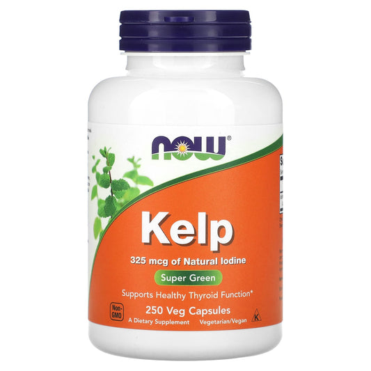 NOW Foods-Kelp-250 Veg Capsules