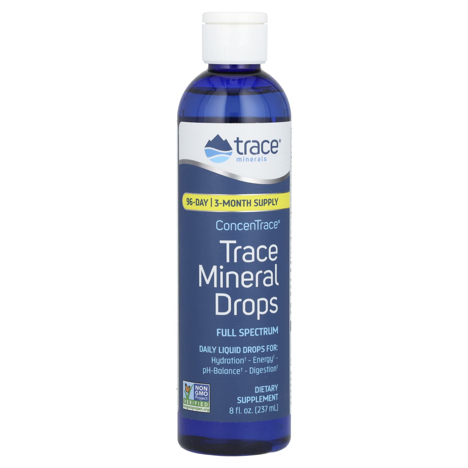 Trace Minerals ®-ConcenTrace-Trace Mineral Drops-Full Spectrum-8 fl oz (237 ml)