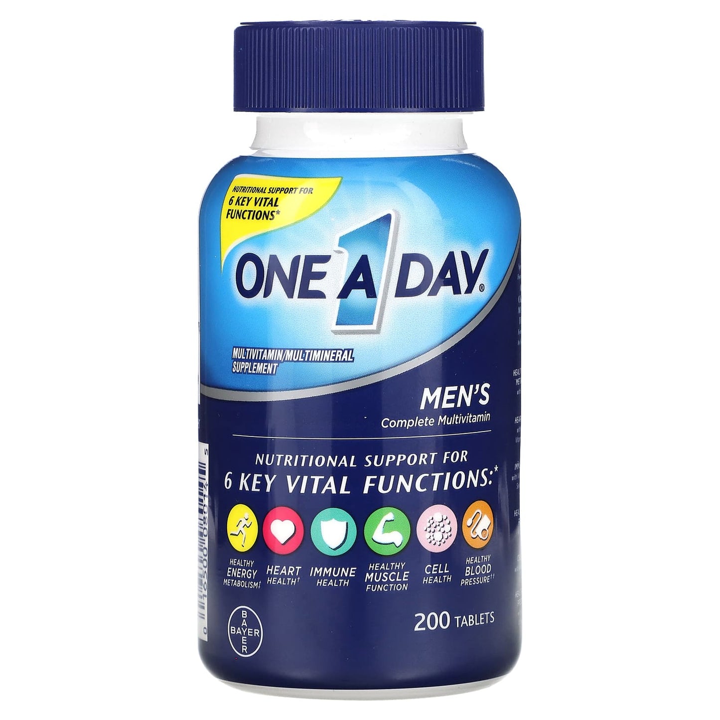 One-A-Day-Men's Complete Multivitamin-200 Tablets