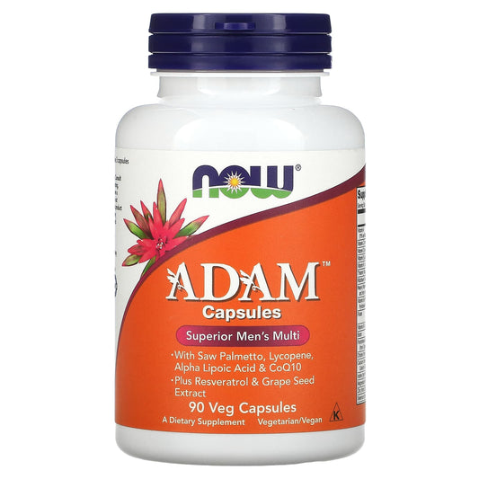 NOW Foods-ADAM-Superior Men's Multi-90 Veg Capsules