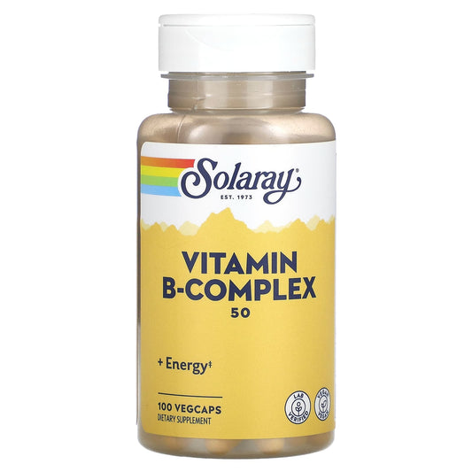 Solaray-Vitamin B-Complex -50 mg-100 VegCaps
