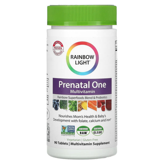 Rainbow Light-Prenatal One Multivitamin-90 Tablets