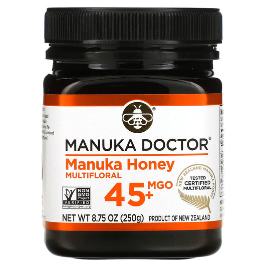 Manuka Doctor-Manuka Honey Multifloral-MGO 45+-8.75 oz (250 g)