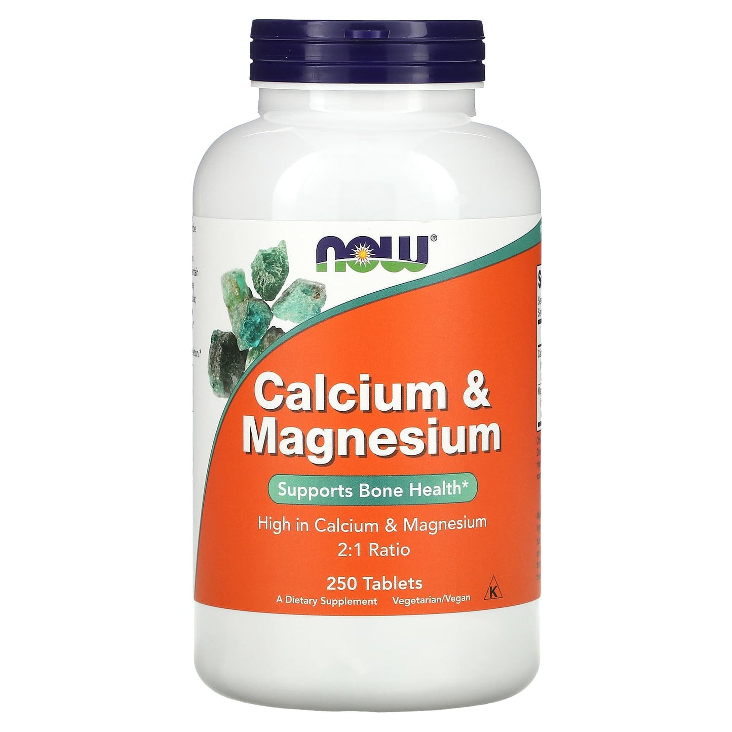 NOW Foods-Calcium & Magnesium-250 Tablets