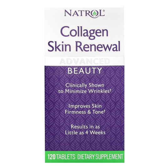 Natrol-Collagen Skin Renewal-120 Tablets
