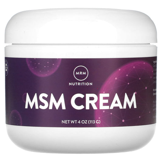 MRM Nutrition-MSM Cream-4 oz (113 g)