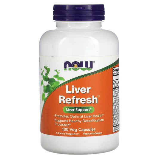 NOW Foods-Liver Refresh-180 Veg Capsules