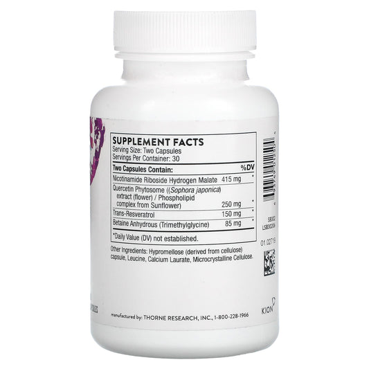 Thorne, ResveraCel, 60 Capsules