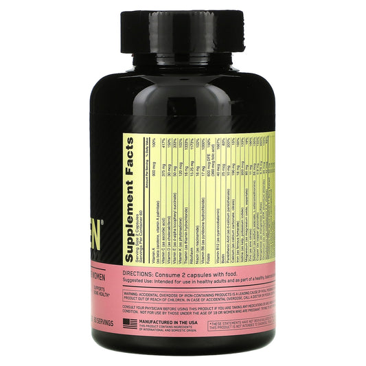 Optimum Nutrition, Opti-Women, 120 Capsules
