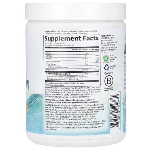 Garden of Life, Dr. Formulated, Whole Food Magnesium, Orange, 14.8 oz (419.5 g)