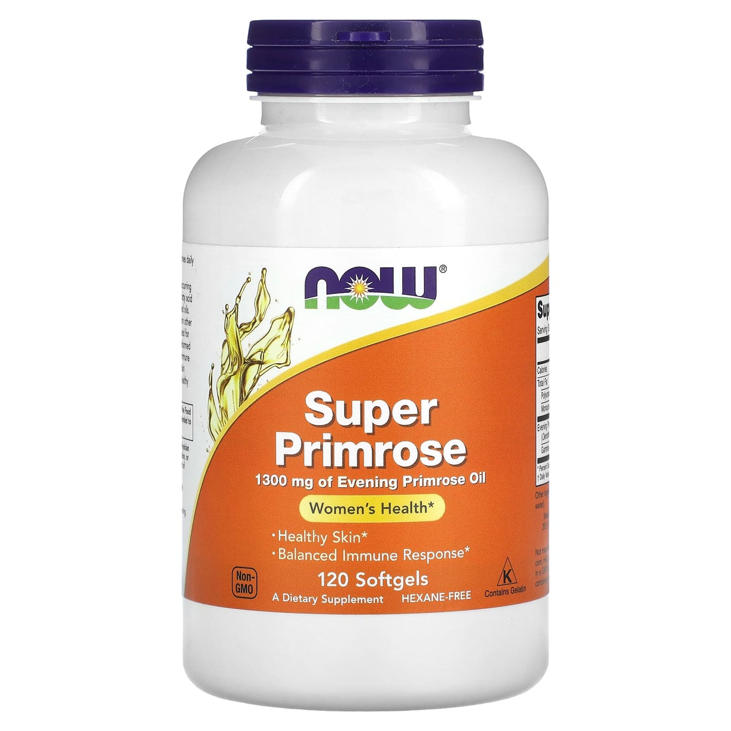 NOW Foods-Super Primrose-1,300 mg-120 Softgels