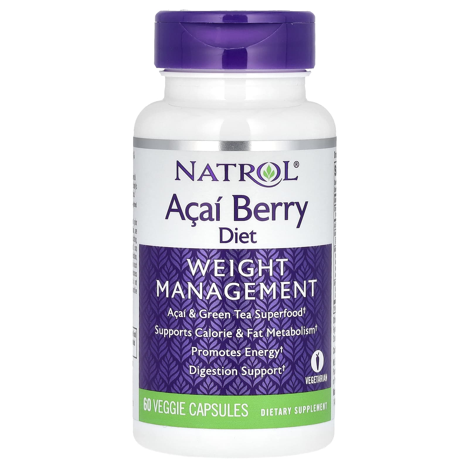 Natrol-Acai Berry Diet-60 Veggie Capsules