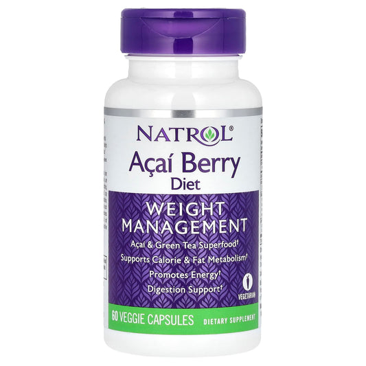 Natrol-Acai Berry Diet-60 Veggie Capsules