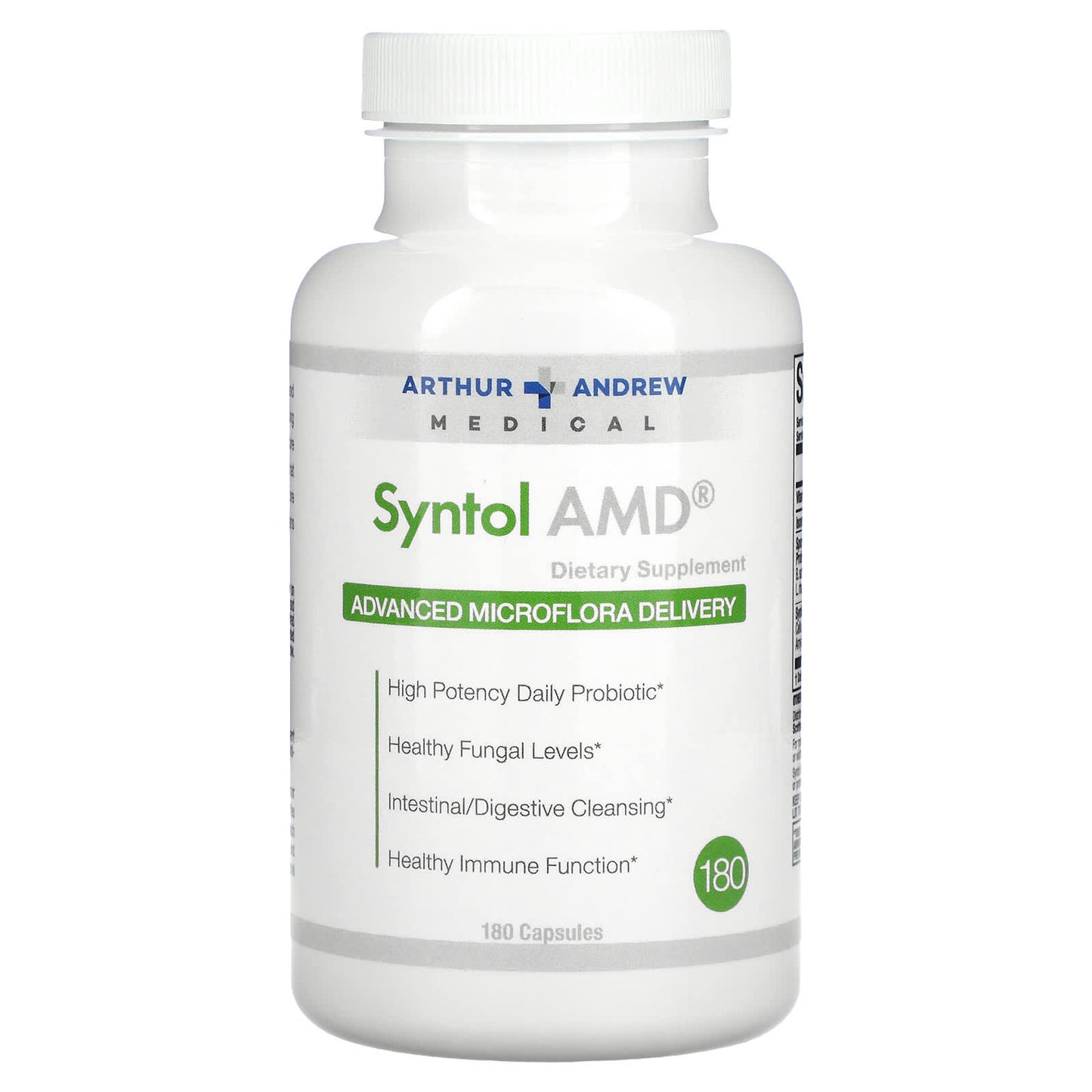 Arthur Andrew Medical-Syntol AMD-Advanced Microflora Delivery-180 Capsules