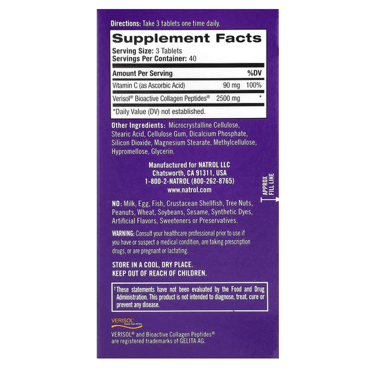 Natrol, Collagen Skin Renewal, 120 Tablets