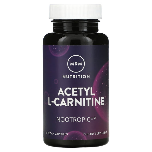 MRM Nutrition-Acetyl L-Carnitine-60 Vegan Capsules