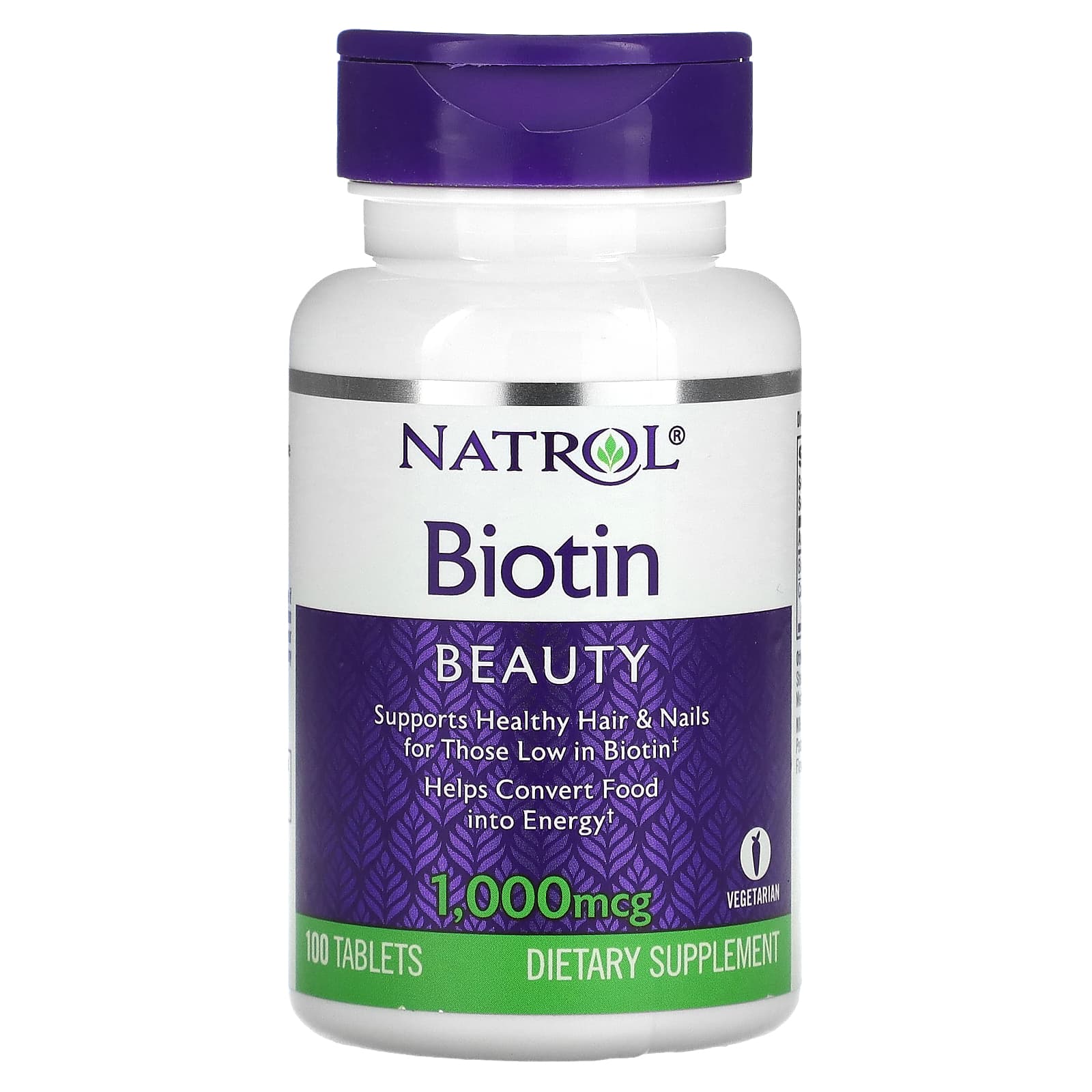 Natrol-Biotin-1,000 mcg-100 Tablets