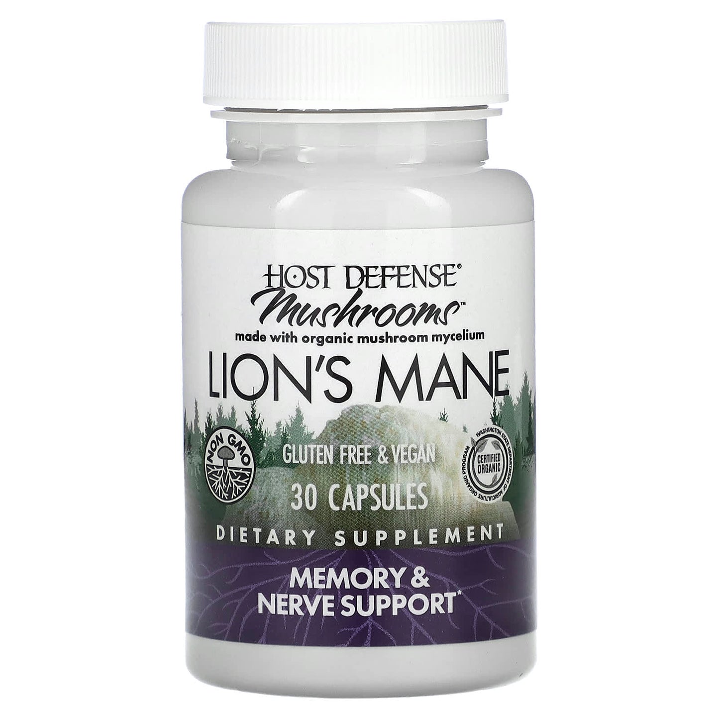 Fungi Perfecti, Mushrooms, Lion's Mane, 30 Capsules