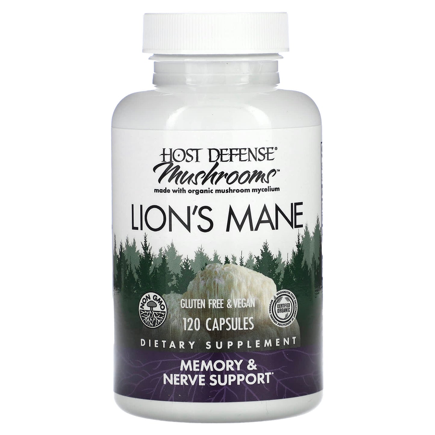 Fungi Perfecti, Mushrooms, Lion's Mane, 120 Capsules