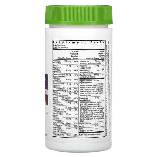 Rainbow Light, Prenatal One Multivitamin, 90 Tablets