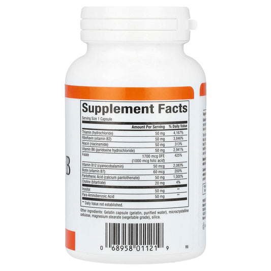 Natural Factors, Hi Potency B Complex, 90 Capsules