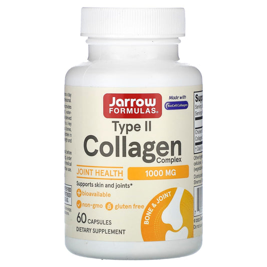 Jarrow Formulas-Type II Collagen Complex-1,000 mg -60 Capsules (500 mg per Capsule)