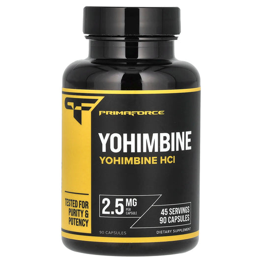 Primaforce-Yohimbine HCl-2.5 mg-90 Capsules