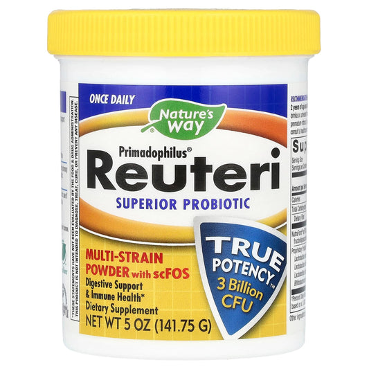 Nature's Way-Primadophilus Reuteri-Superior Probiotic-3 Billion CFU-5 oz (141.75 g)