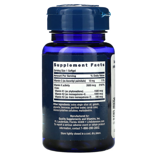 Life Extension, Super K, 90 Softgels