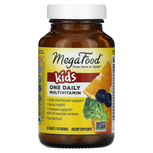 MegaFood-Kids One Daily Multivitamin-60 Tablets