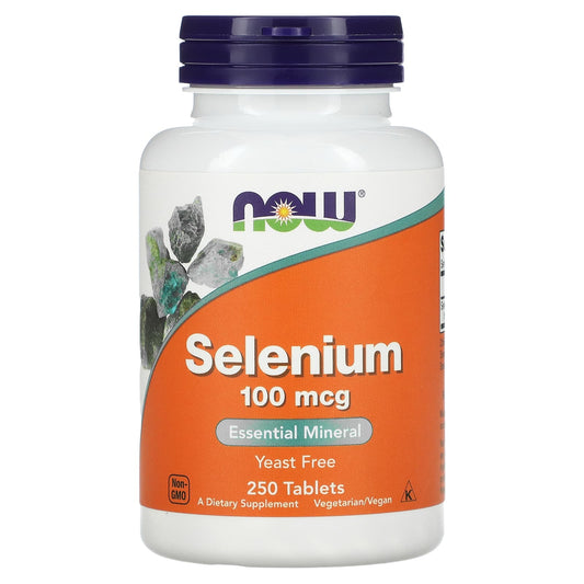 NOW Foods-Selenium-100 mcg-250 Tablets