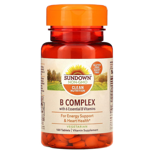 Sundown Naturals-B-Complex-100 Tablets