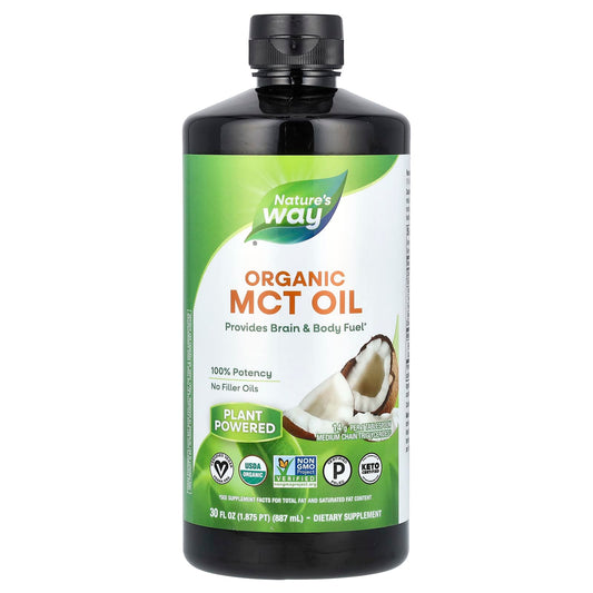 Nature's Way-Organic MCT Oil-30 fl oz (887 ml)