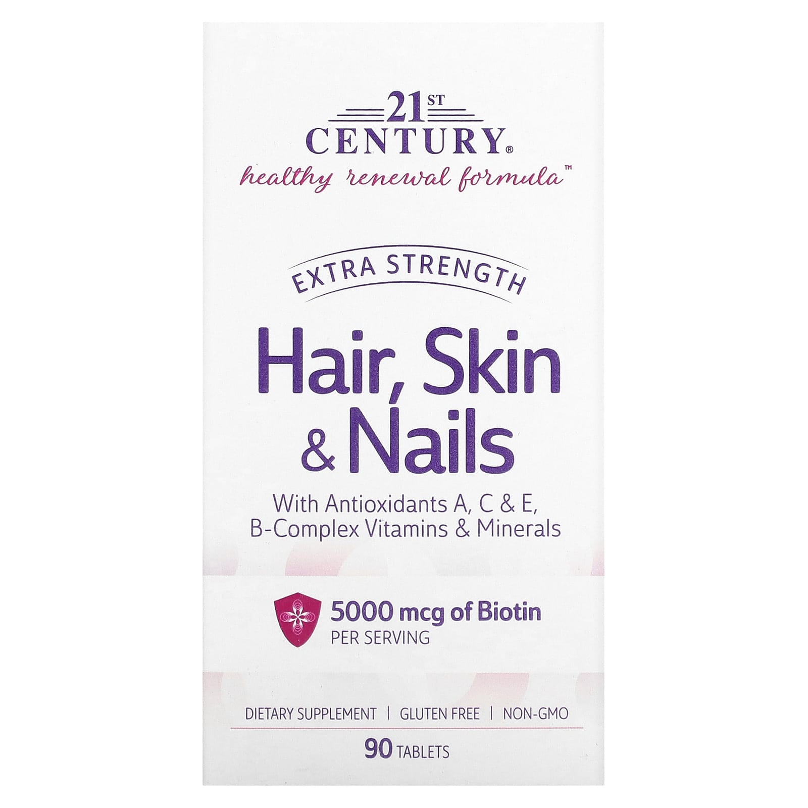 21st Century-Extra Strength Hair-Skin & Nails-90 Tablets