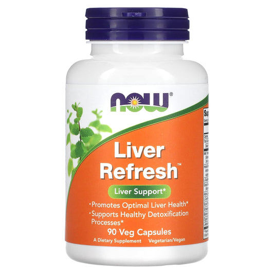NOW Foods-Liver Refresh-90 Veg Capsules