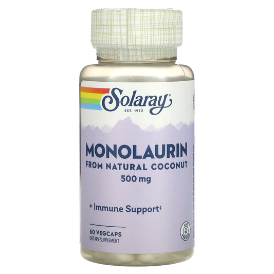 Solaray-Monolaurin-500 mg-60 VegCaps