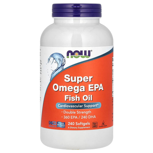 NOW Foods-Super Omega EPA Fish Oil-240 Softgels