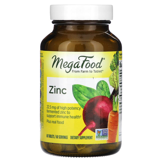 MegaFood-Zinc-60 Tablets