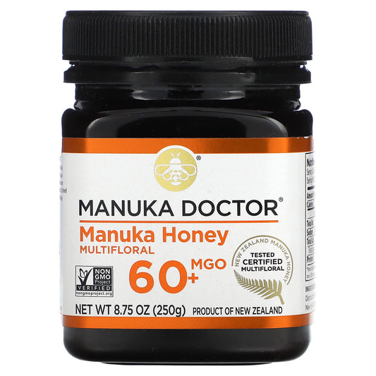 Manuka Doctor-Manuka Honey Multifloral-MGO 60+-8.75 oz (250 g)