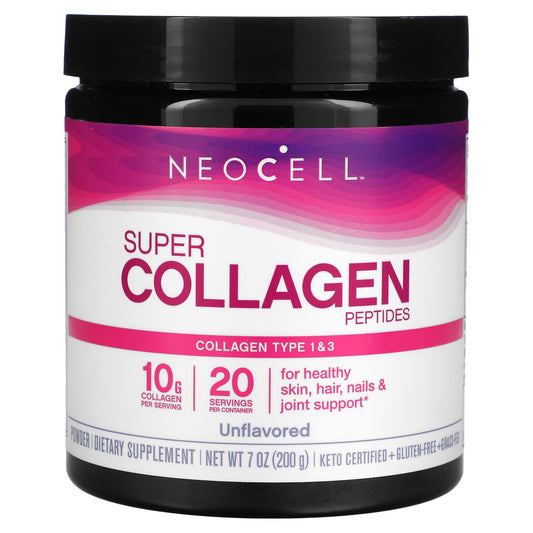 NeoCell-Super Collagen Peptides-Unflavored-7 oz (200 g)