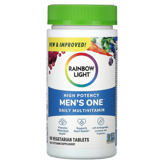 Rainbow Light-Men's One Daily Multivitamin-High Potency-90 Vegetarian Tablets