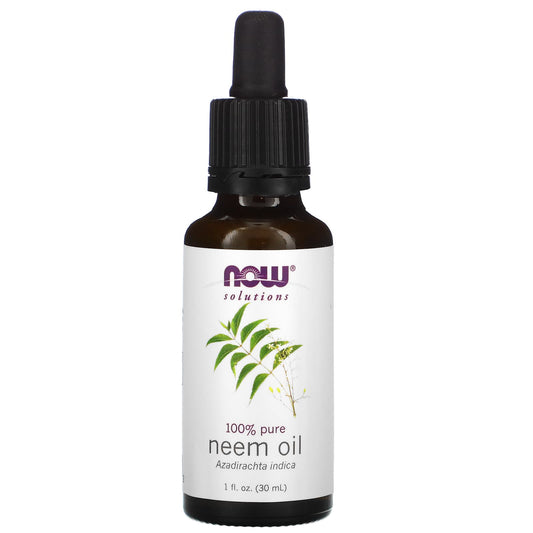 NOW Foods-Solutions-100% Pure Neem Oil-1 fl oz (30 ml)