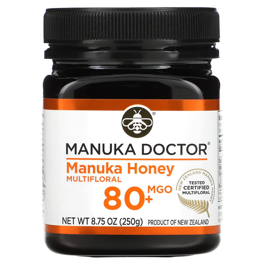 Manuka Doctor-Manuka Honey Multifloral-MGO 80+-8.75 oz (250 g)