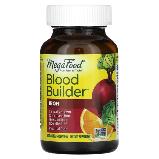 MegaFood-Blood Builder-Iron-60 Tablets