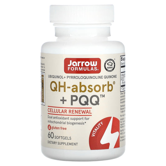 Jarrow Formulas-QH-Absorb + PQQ-60 Softgels
