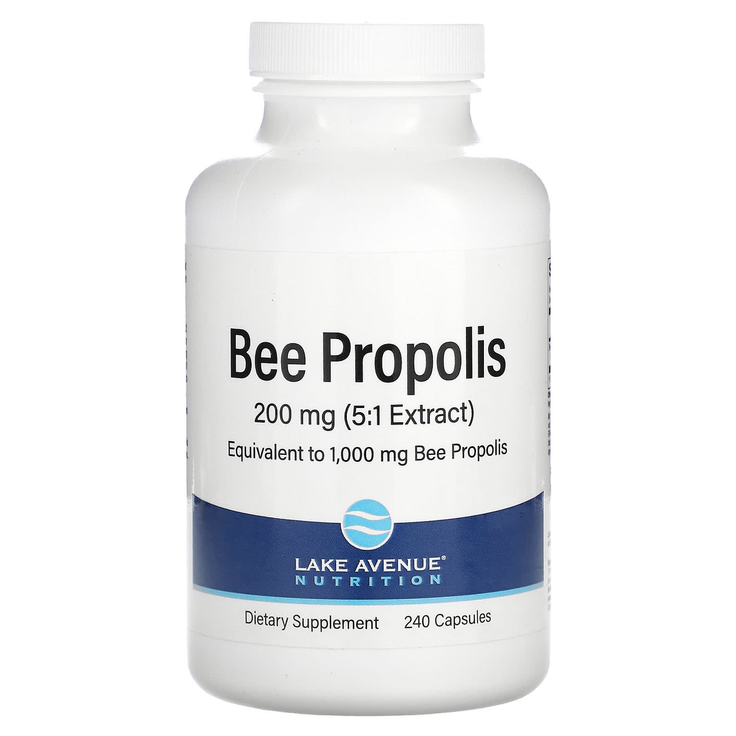 Lake Avenue Nutrition-Bee Propolis-1,000 mg-240 Capsules