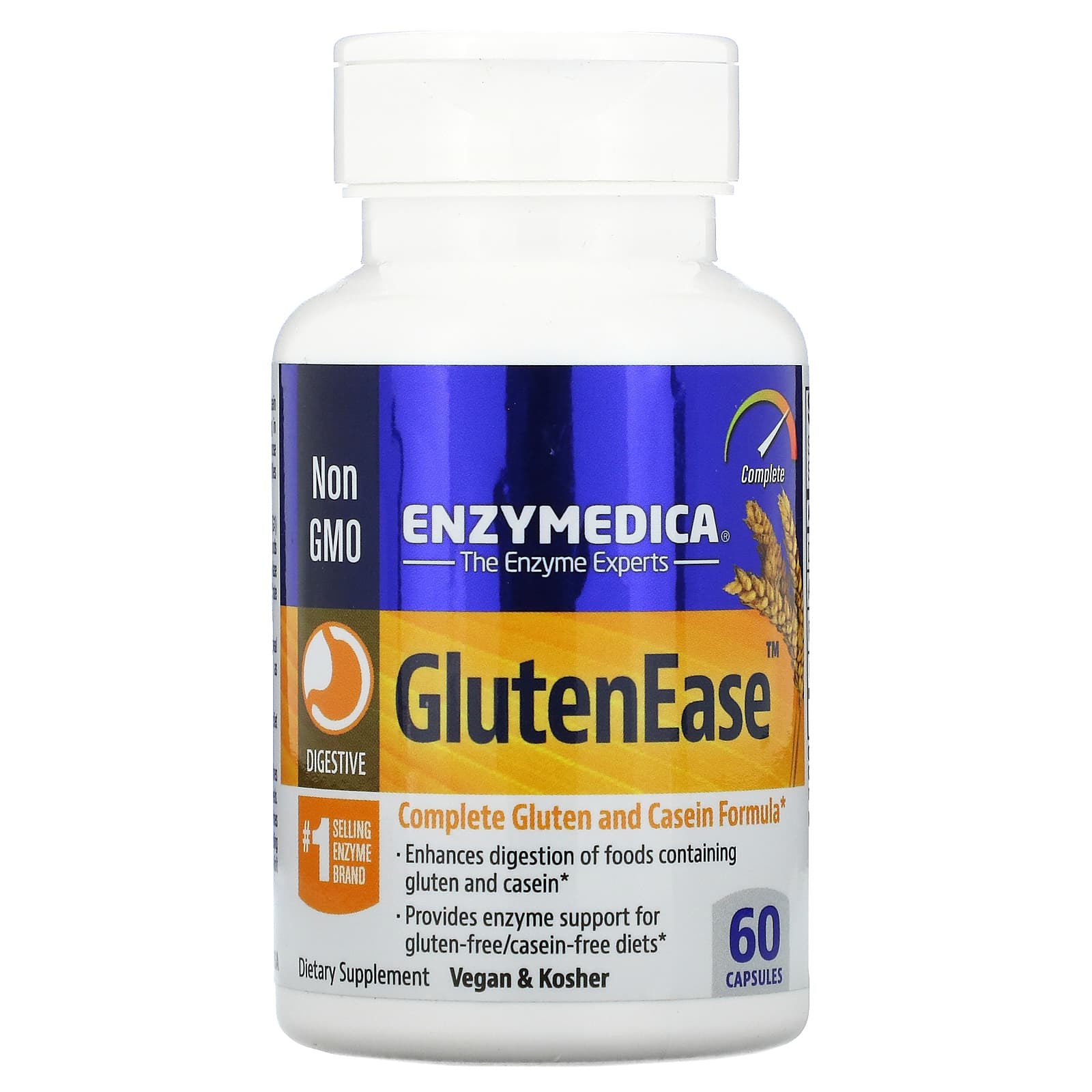 Enzymedica-GlutenEase-60 Capsules