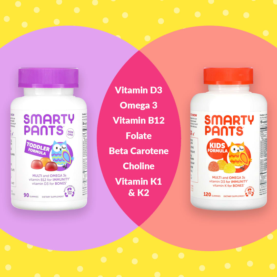 SmartyPants, Kids Multi & Omegas, Lemon, Orange, and Strawberry Banana, 120 Gummies